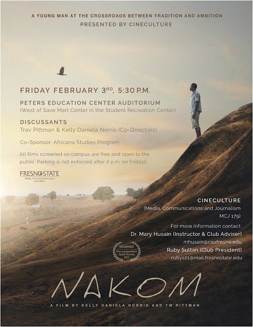 February 3: Nakom (2016) cineculture.csufresno.edu/2017/01/29/feb…