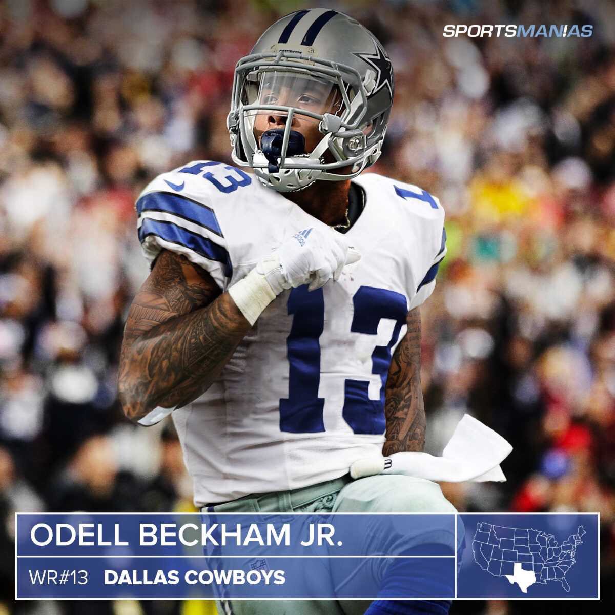 odell in a cowboys jersey