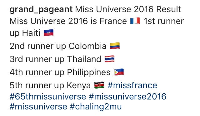 prangtl's tweet photo. ที่4นาจาาา เก่งแล้วๆๆ👏🏻👏🏻👏🏻 #MissUniverse #Thailand #น้ําตาลทําดีที่สุดแล้ว https://t.co/iY0soaDN95