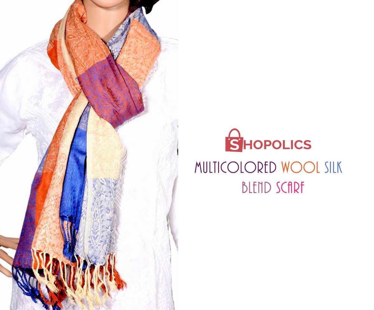 shopolics's tweet photo. #Multicolored #Wool #Silk #Blend #Scarf at #Shopolics.
Dimensions: 11.8 x 30.7 inches | Color: Multicolored
Visit: https://t.co/YKQmp4CCUx https://t.co/pgbuJXU9Ca