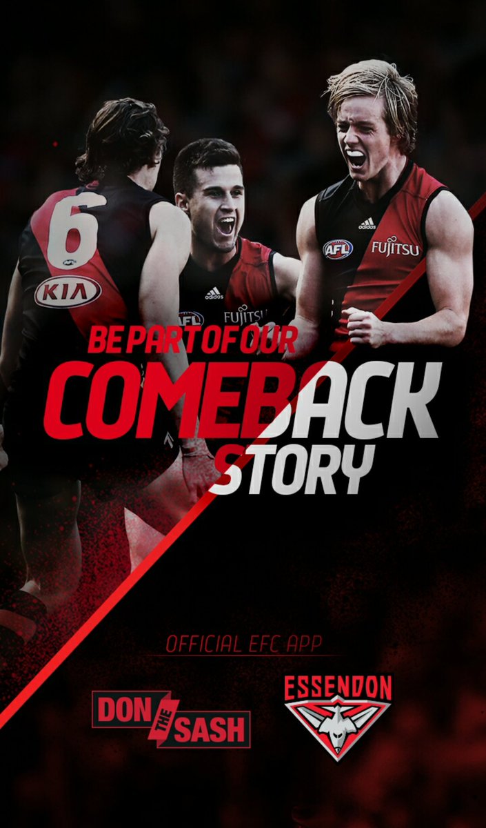 Essendon FC tweet media
