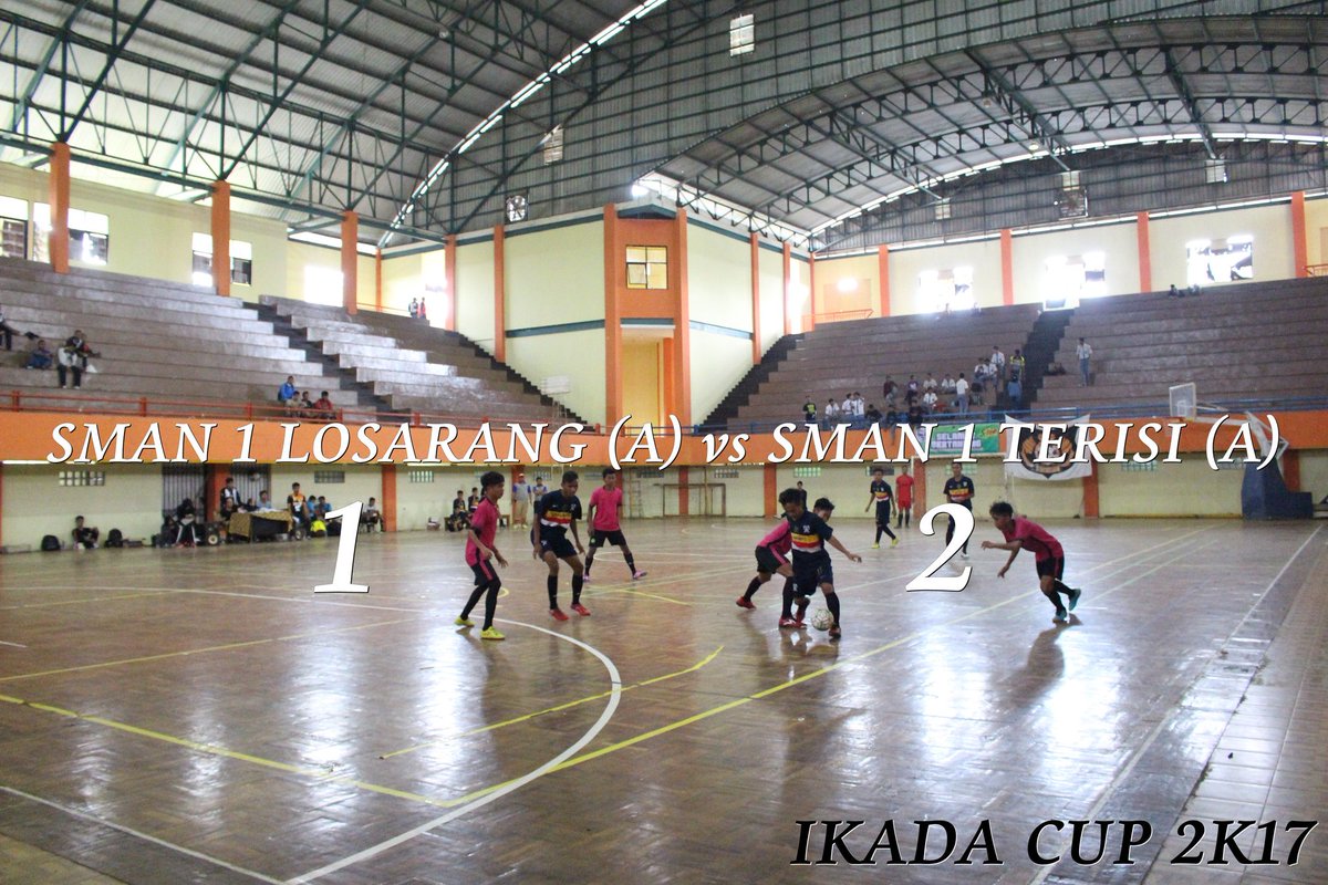 Ikada Cup 2k17
SMAN 1 LOSARANG (A) vs SMAN 1 TERISI (A)
Skor 1-2
Selamat kepada SMAN 1 TERISI (A) sebagai pemenang
#ikadacup2k17