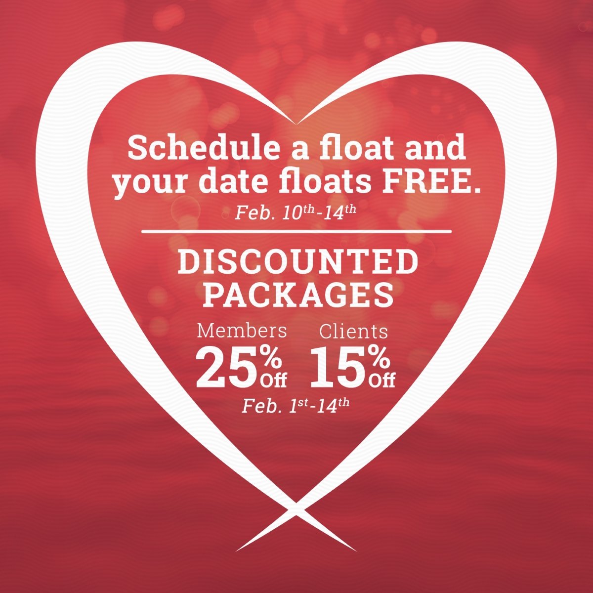 TrueRESTVegas's tweet photo. True REST Float Spa promotes Love through #floating.  Bring your Valentine's date for 1/2 off. 5875 S Rainbow Blvd Las Vegas 702-202-0181 https://t.co/18lcASHH4Y