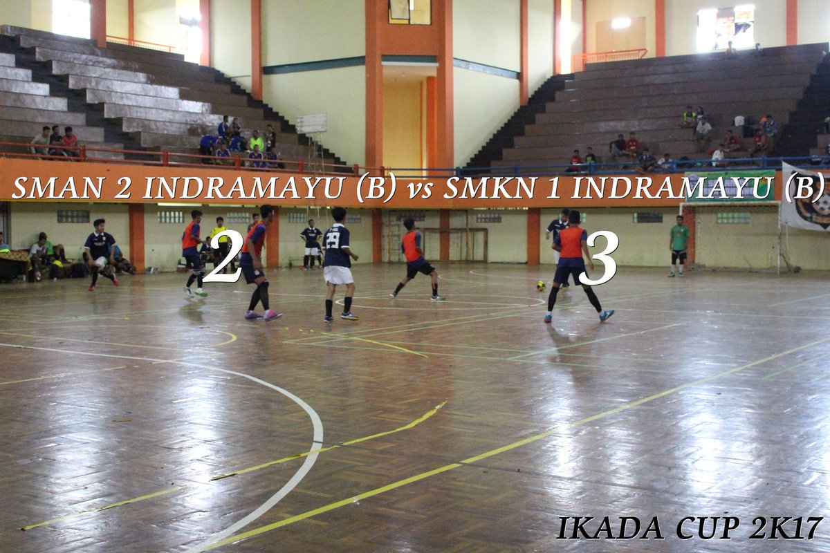 Ikada Cup 2k17
SMAN 2 INDRAMAYU (B) vs SMKN 1 INDRAMAYU (B)
Skor 2-3
Selamat kepada SMKN 1 INDRAMAYU (B) sebagai pemenang
#ikadacup2k17