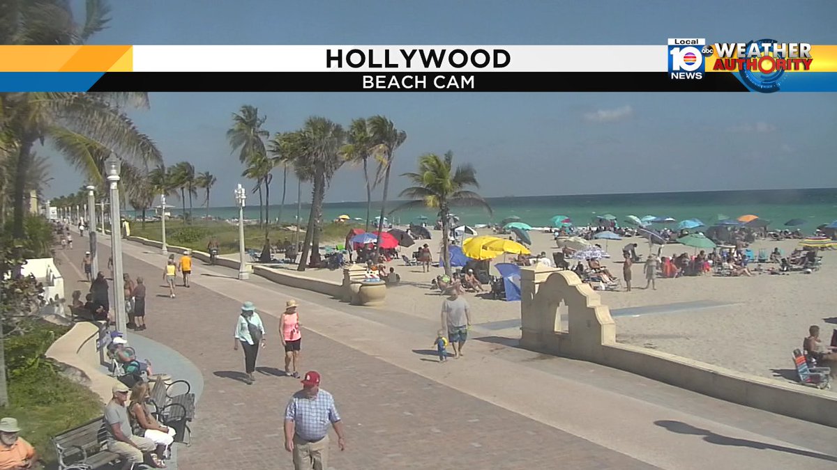 What a perfect beach day. @TrentAricTV has your forecast on Local 10 News now. https://t.co/lEpmK8lhQW