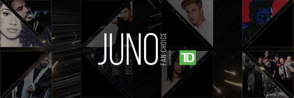 TheJUNOAwards's tweet photo. #ICYMI: Voting is now open for #JUNOFanChoice Award presented by @TD_Canada! Here's how to vote 👉 https://t.co/IFeUCPq976 https://t.co/ghwat6NM28
