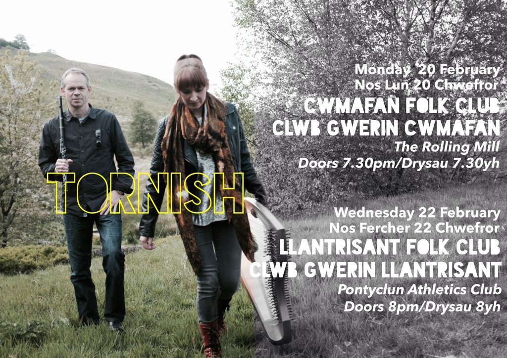 Looking forward to a couple of gigs at the end of the month! Yn edrych mlaen at cwpl o gigs at diwedd y mis!
