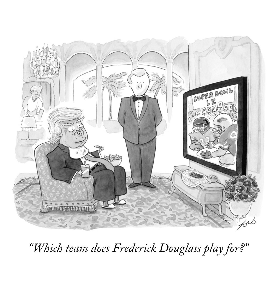 NewYorker's tweet photo. Today's daily cartoon by @t_b_toro. Swipe through more cartoons with the New Yorker Today app: https://t.co/aeM13XLhJ6 https://t.co/ZBB0LkfDAc