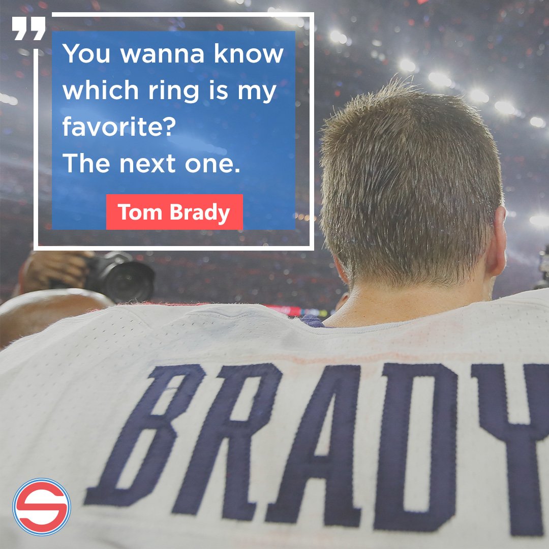 SportAround_me's tweet photo. Today it's his day. And this is his most appropriate #quote after the umpteenth #success. #TomBrady #Superbowl #sb51 #patriots #inspiration https://t.co/0IwCirkWWm