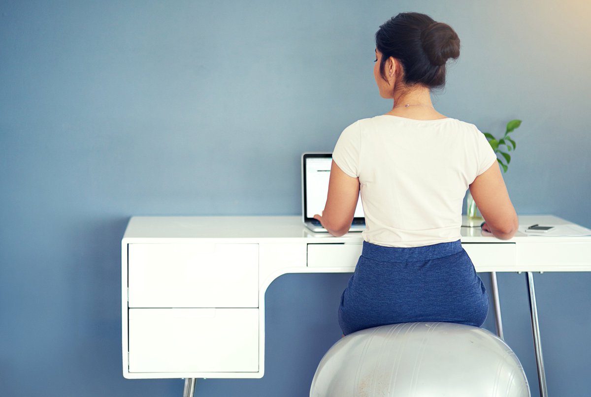 #MondayMotivation: What does your workspace look like? Take 5 minutes to evaluate and adjust your space for a healthier spine!