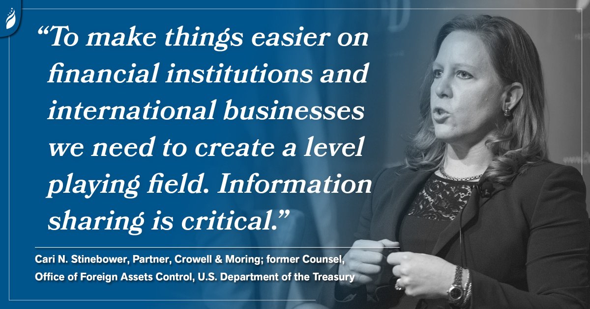 FDD's tweet photo. From our #CSIF2017 conference, Cari Stinebower, explains what needs to be done to accommodate int'l business in new integrated economic era: https://t.co/7CWFhSKTwV