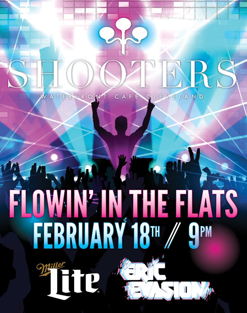 Festival goers! Come warm up and keep your night of dancing going! DJ Eric Evasion will be spinning and the drinks will be flowin'