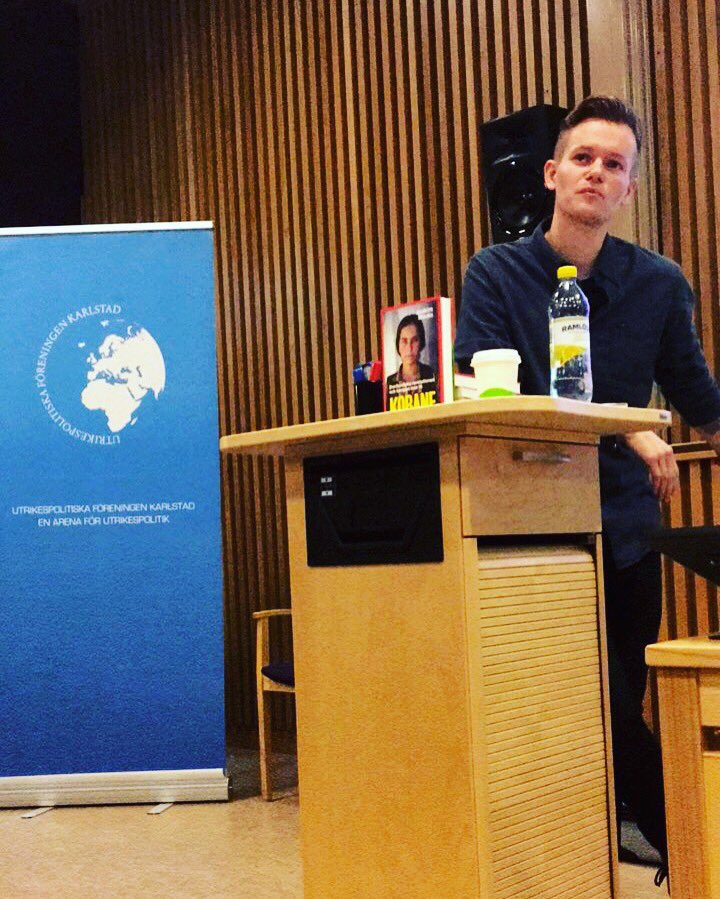 Joakim Medin föreläser! <a href="/UF_Sverige/">Utrikespolitiska förbundet</a>