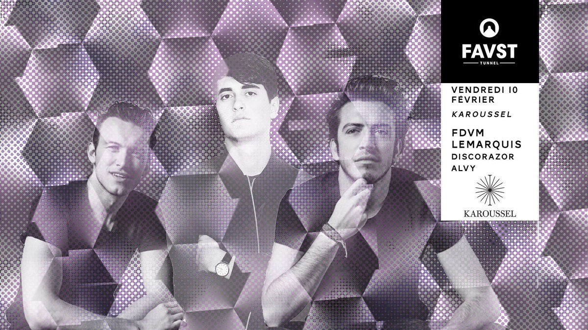 Faust_paris's tweet image. This friday at @Faust_paris 
@lemarquismusic @WeAreFDVM @Alvymusic @DiscoRazor 
Tickets : bit.ly/2iTeak5