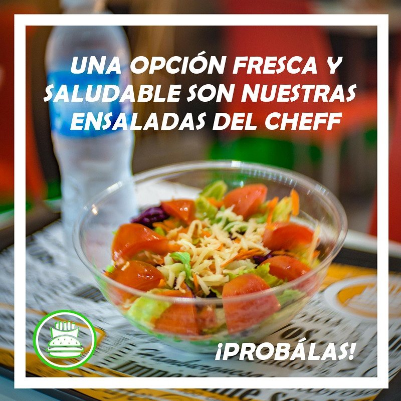FANBURGERARG's tweet photo. Pasá y probá nuestras Ensaladas del Cheff... Fresca y rica alternativa para vos! #fanburgerargentina #lanus #comedeverdad https://t.co/kq7AieNb7S