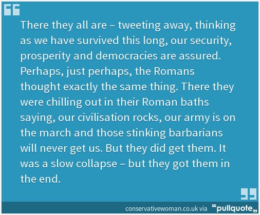 Laura Perrins: The survival of the West is at stake pllqt.it/xckxme