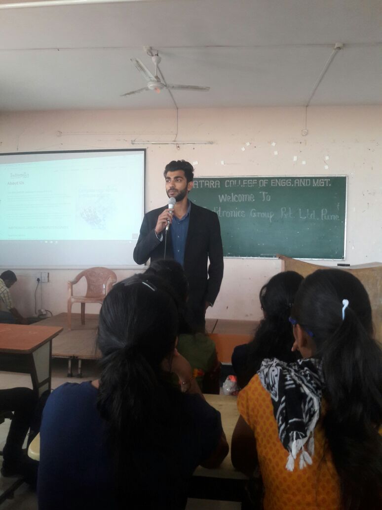 inditronics's tweet photo. Second round of recruitment process at  Gaurishankar Satara College of Engineering &amp; Management, Satara.  
 #Inditronics #RecruitmentDrive https://t.co/KbLeUITnN1