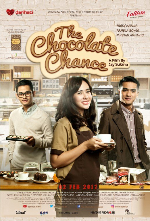 Selamat THE CHOCOLATE CHANCE telah meraih 9.562 Penonton di #BoxOfficeIndonesia
