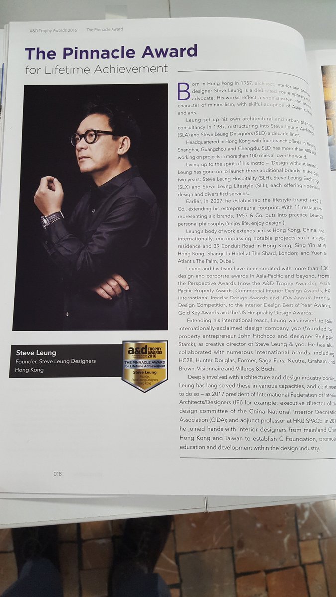 ValliValliFT1's tweet photo. La rivista @perspectiveHQ celebra #SteveLeung! Nell'articolo citata la collaborazione con #Fusital, da cui è nata la #H377Duemilasedici. https://t.co/DkiQgcjMFJ