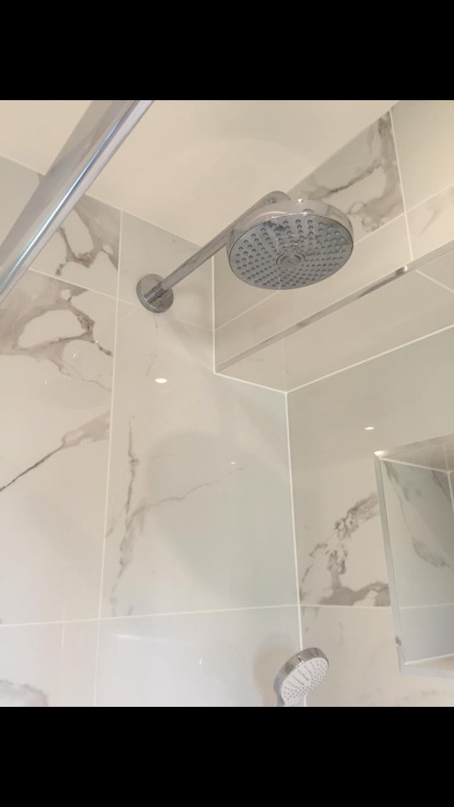 sage_sastiling's tweet photo. Bathroom completed by us a little while ago. 600x600 porcelain with floor and wall joints aligned #tiling #miltonkeynes #tiler #lovetiling https://t.co/OgTSCFqChV