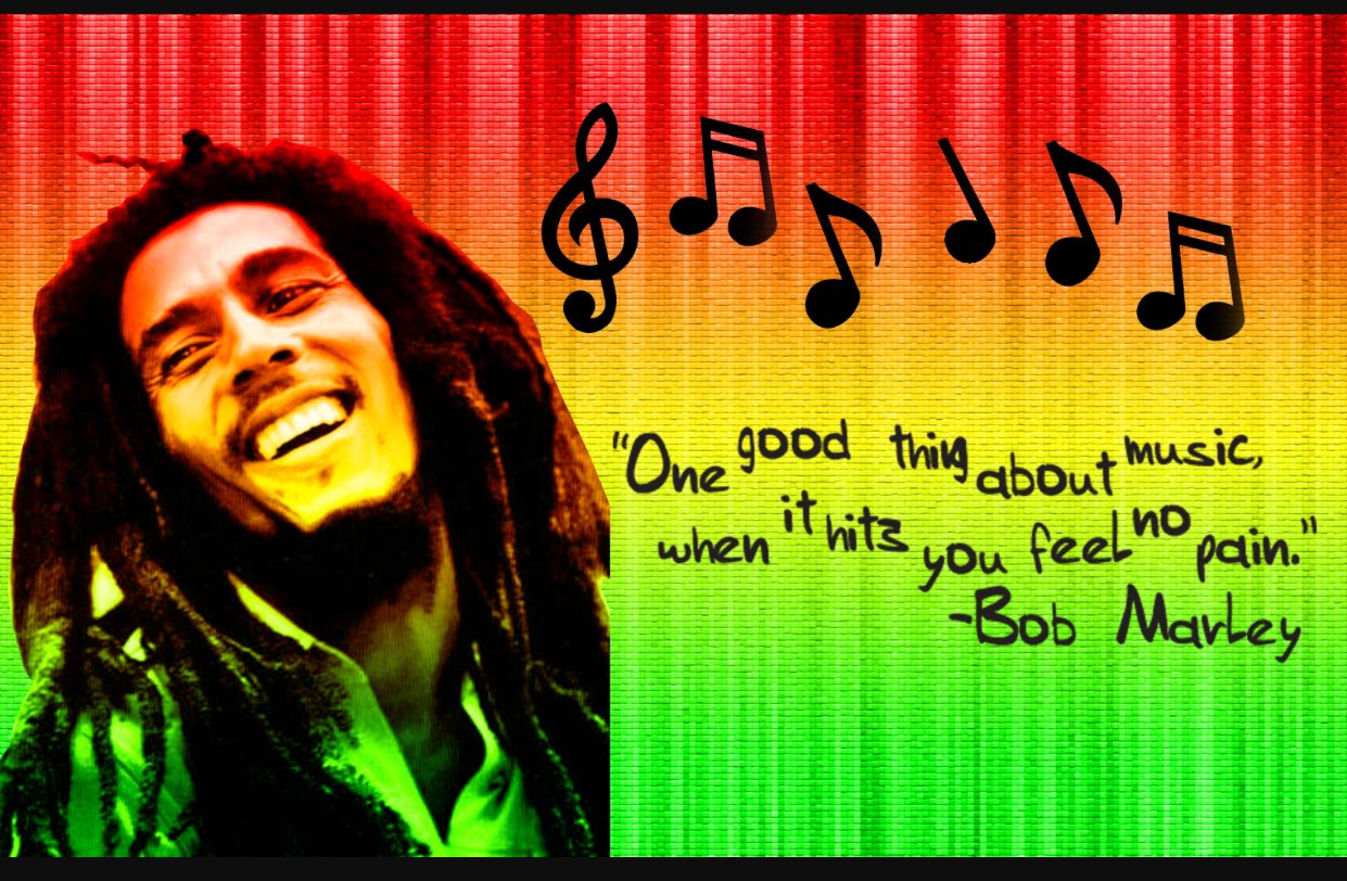 Happy birthday to one of the realest ... Bob Marley 