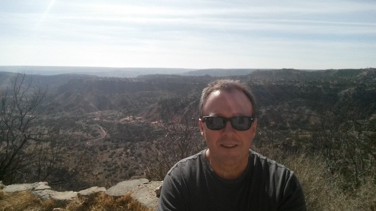 GaalGary's tweet photo. "The skies proclaim the work of his hands"--Indeed! Ambushed by his creation at Palo Duro Canyon. #overwhelmedbygrace https://t.co/tmPeC8ptqf