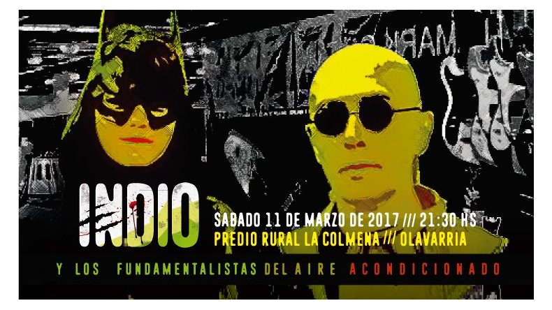 Vorterix's tweet photo. ¿Querés ir a ver al Indio a Olavarría? ¡RT + #VorterixSalePT y ya estás participando! https://t.co/clhB6newmJ