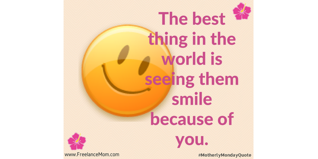 It just melts our heart. #MotherlyMondayQuote