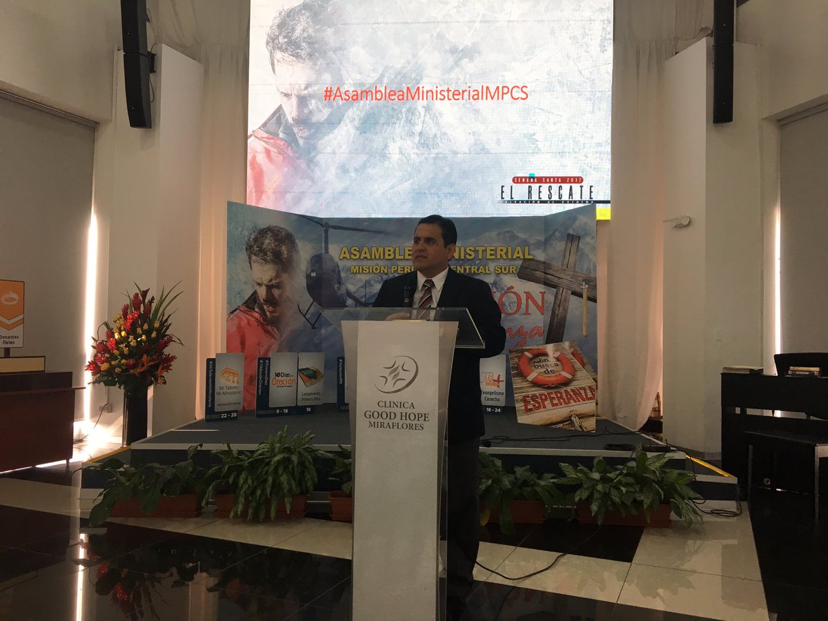 De acuerdo al concepto que tengas del ministerio pastoral, será tu actitud ante ello (Mt20:22). Pr <a href="/EnzoChavez/">Enzo Chávez</a> #AsambleaMinisterialMPCS