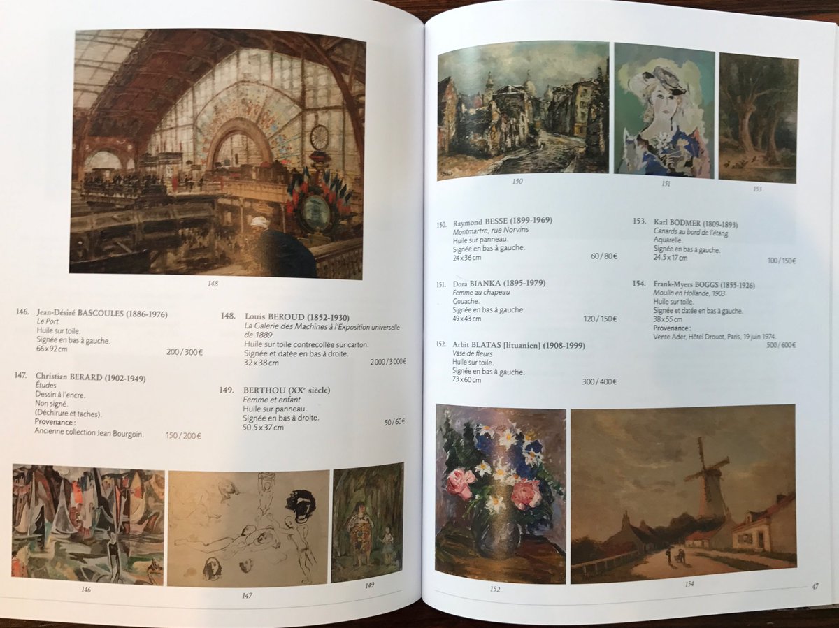 AderNordmann's tweet photo. Extraits du #catalogue #TableauxModernes, vente le 17/02 salle5 @Drouot https://t.co/qMoV6DEDRj  #Domergue #Cavailles #Modigliani #modernart https://t.co/EXGh1A36Bg