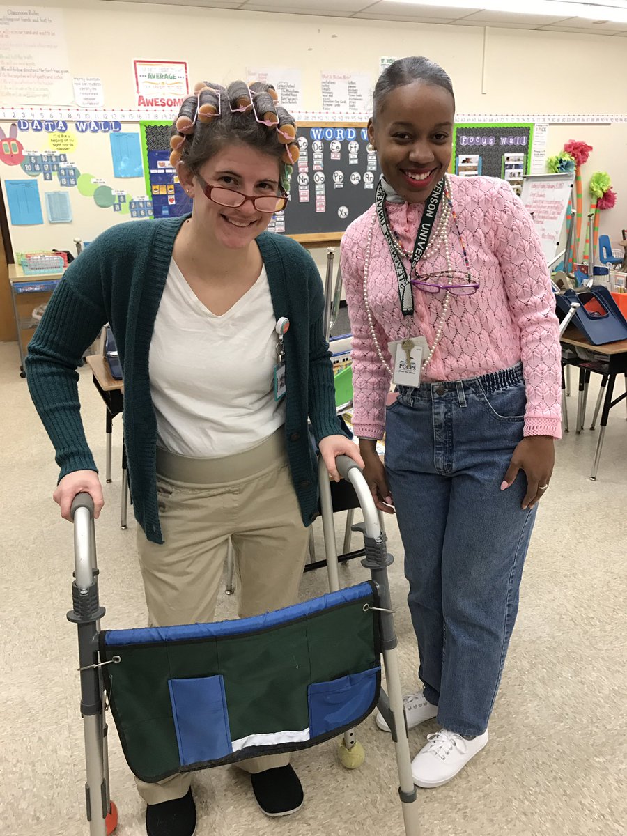 lelumagno's tweet photo. 100 days smarter @Magnolia8400 ! 100th day of school! @pgcps https://t.co/cad0qMSkjv