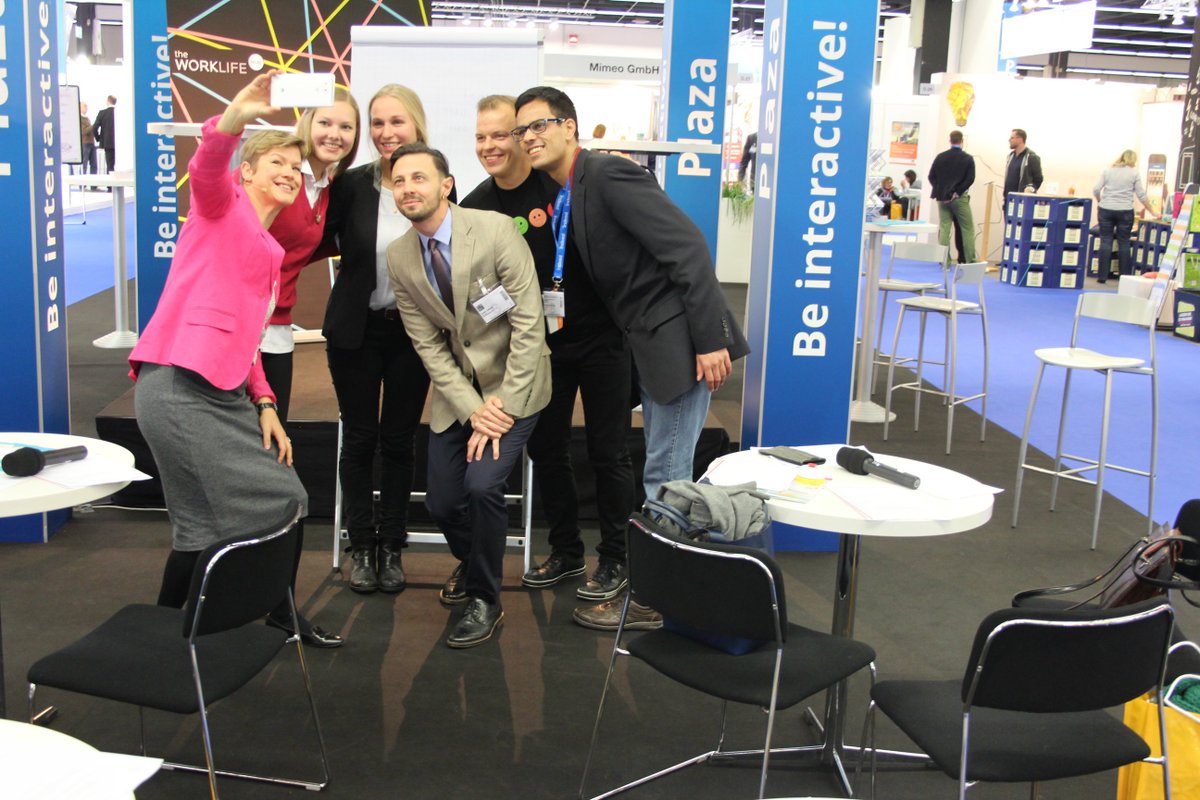 WorkLifeHUB's tweet photo. A memory from our @ZukunftPersonal interactive session on #employeeexperience with @happyornotcom. https://t.co/oRFDi3xEHG #ZP16 https://t.co/1KPHQ5uzqA