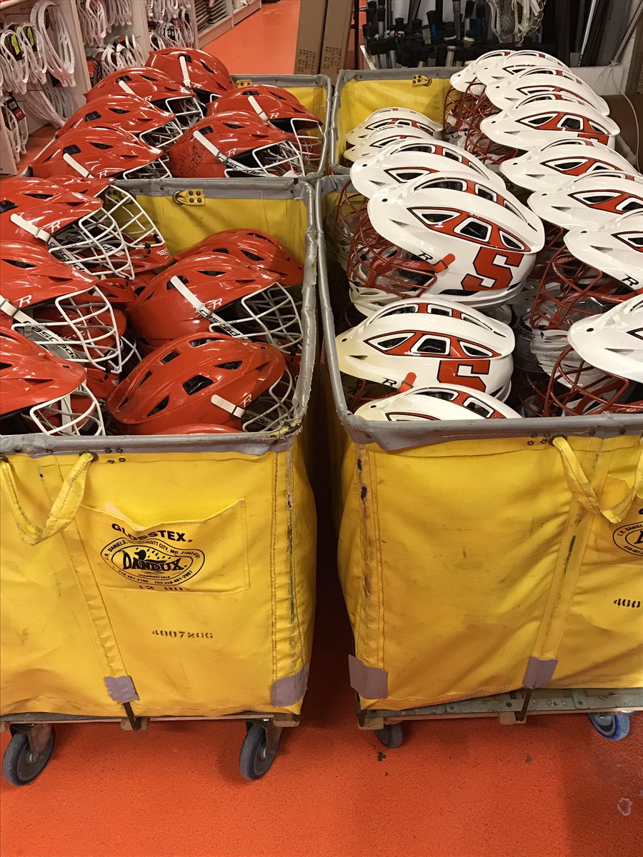 OrangeEQRoom's tweet photo. It's opening weeks for @CuseMLAX Which helmet will be worn against @SienaLacrosse this Saturday at 4pm? #Cuse #Orange #HHH 🍊🔥🍊 https://t.co/YAKVKgNICc