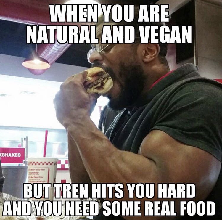 MuscleSection's tweet image. When the Tren kicks in! #tren #hunger #monster #Bodybuilding #fitness #muscle #shredded #conditioning #musclesection