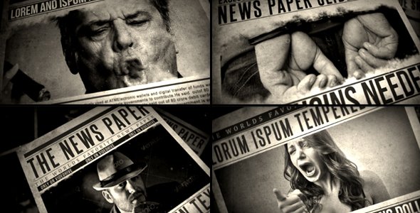 AEtemplate's tweet photo. Download #Videohive #EnvatoMarket B&amp;W Newspaper Slideshow (Grunge) After Effects Templates… https://t.co/k1K8tsI1Sk https://t.co/flfor0nm6y