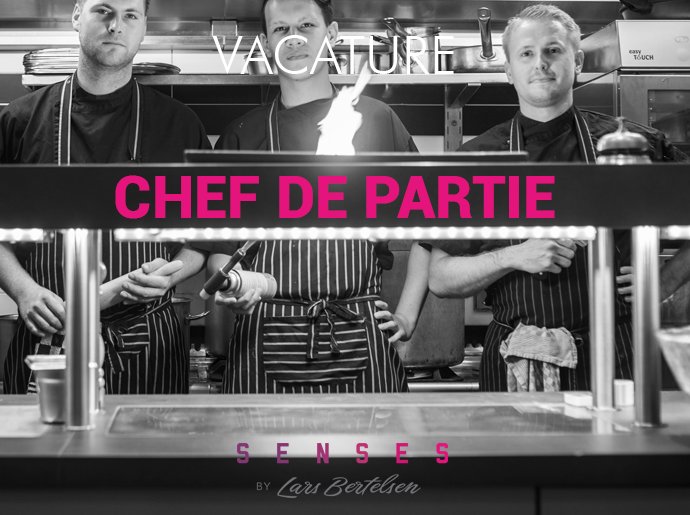 Wil je werken in een top 15 restaurant in Amsterdam? Chef Lars is op zoek naar een creatieve Chef de Partie. sensesrestaurant.nl/nl/vacatures.h…