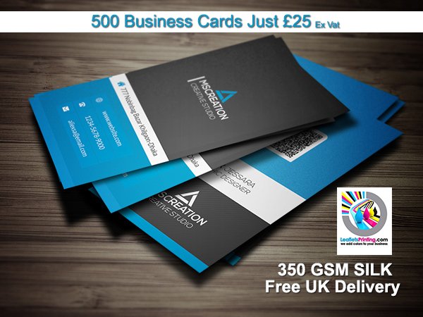 LeafletsP's tweet image. Special Offer Just For £25
 Get 500 Business Cards 
 - 350 GSM Silk 
 - Double Sided
 - Free Delivery ( 3 - 4 working Days )
 (Ex Vat)