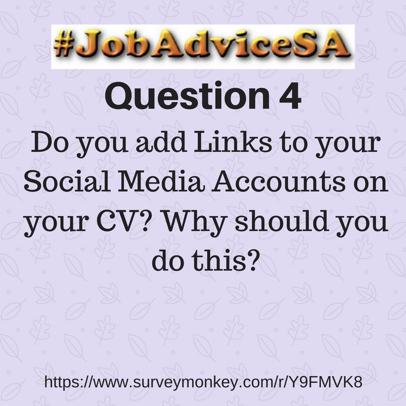 JobAdviceSA's tweet photo. Q4 #JobAdviceSA Be honest with this answer too - do you make these links Hyper-Links? https://t.co/VFeX2Q9uzo