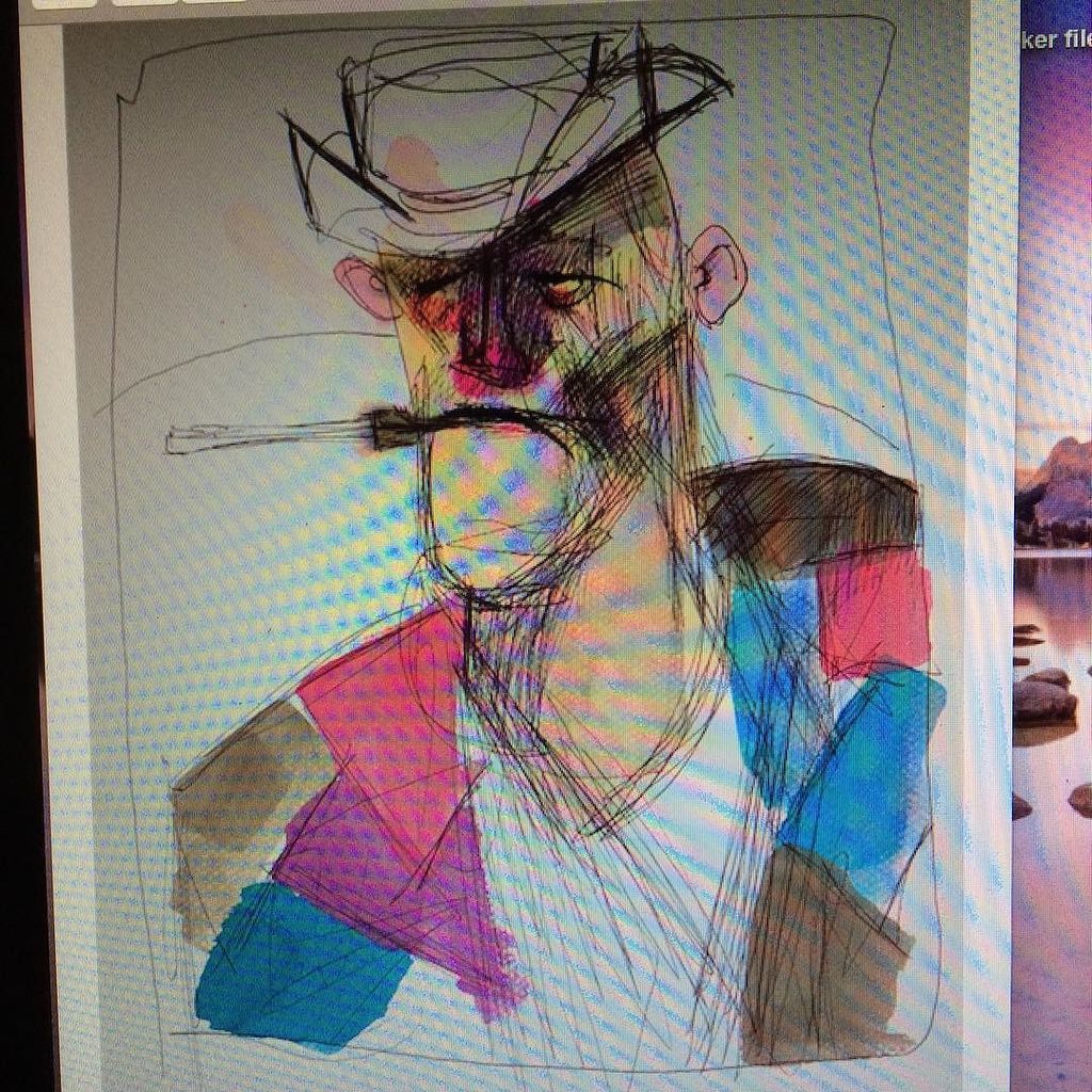 SteadmanArt's tweet photo. Hunter, how we need your voice in these times. #crazy #politics #gonzo #steadman https://t.co/93fxBuZy3j https://t.co/JMep9tqsH3