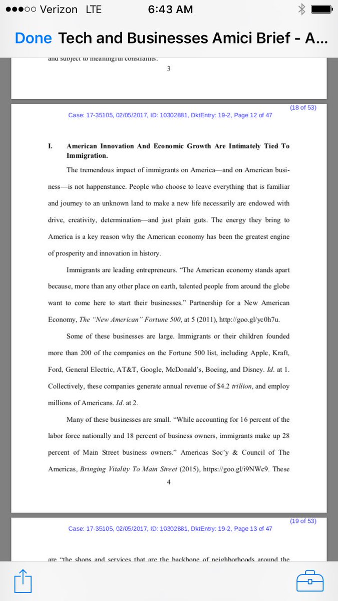 WangCecillia's tweet image. Major US businesses file brief against    Muslim ban exec order -- including Google, Microsoft, Apple, Levi Strauss, Twitter, Lyft, Airbnb