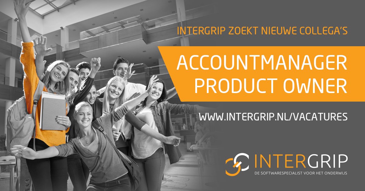 Intergrip groeit. Wij zijn op zoek naar twee nieuwe collega's! Ben of ken jij de geschikte persoon? Ga dan naar intergrip.nl/vacatures
