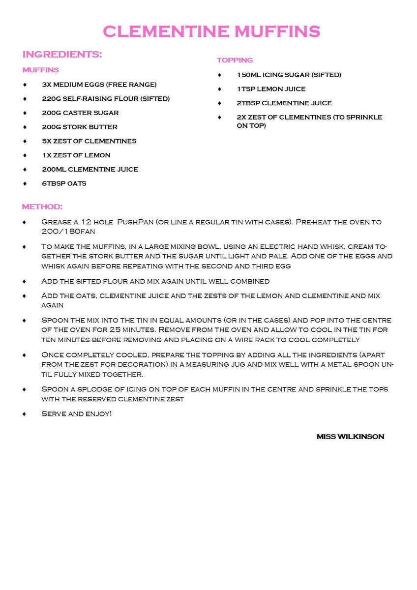 CLEMENTINE MUFFINS #pushpan #originalrecipe #misswilkinson #stork #fruits #clementine #muffin #baking #nocases #zesty #sweettreats  #eatme