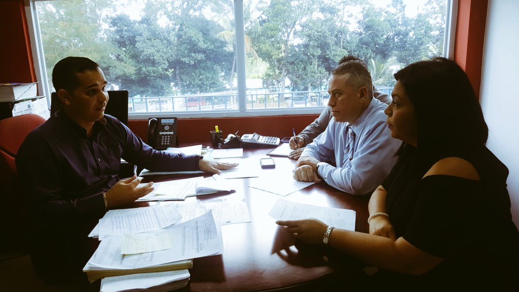 Reunida  con Director  Regional de OMEP Bayamon. Llevando el sentir de necesidades de escuelas.<a href="/ricardorossello/">Ricardo Rosselló</a> <a href="/Panorama24H/">Panorama 24 Horas</a> @robertdavidpr