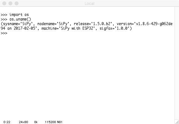 _rac01's tweet image. I have a @sigfox account and my @pycomIOT #SiPy flashed w/ recent FW. What 2 do 2 see it on the @sigfox network? @Anth0_ @jmarcelino @saphcp