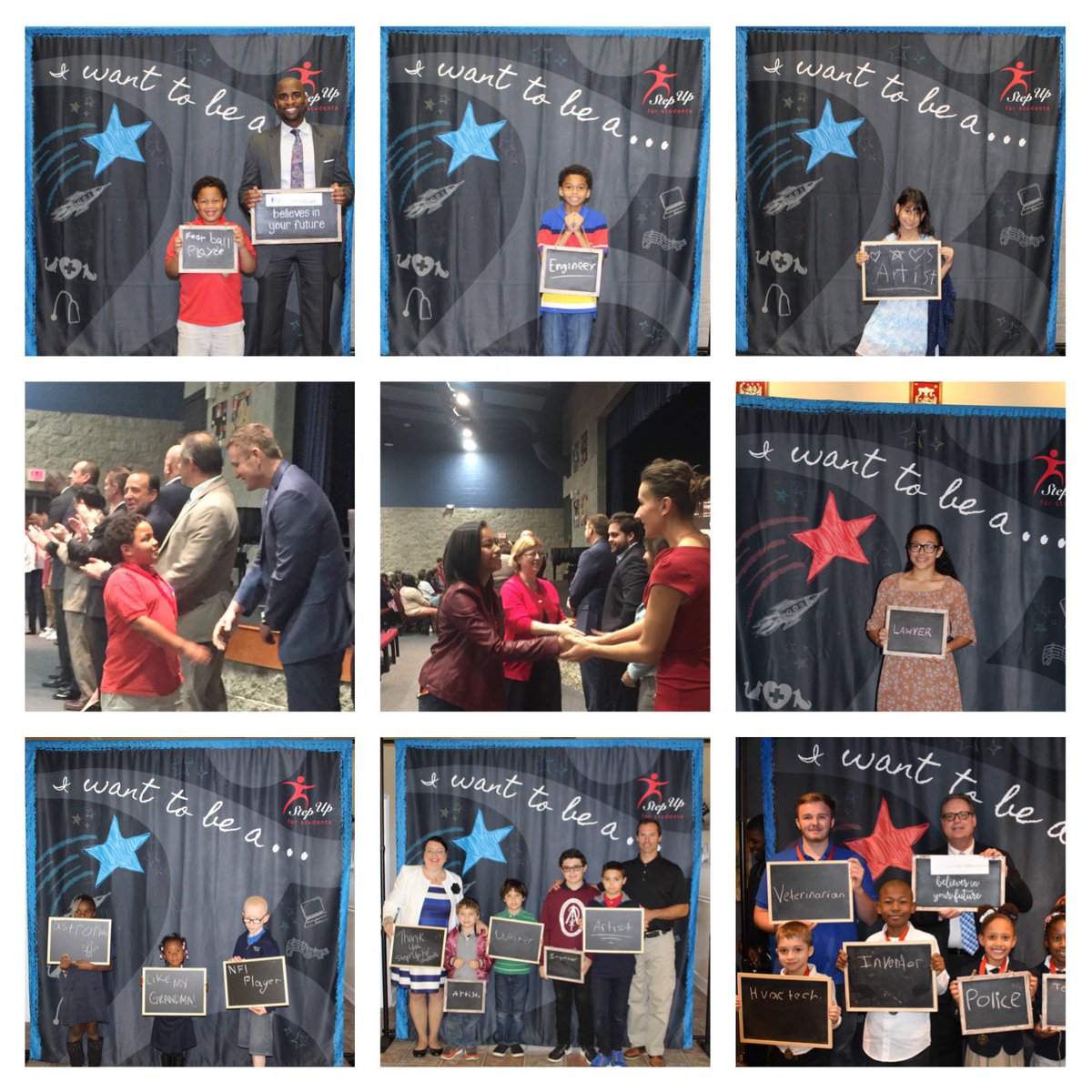 StepUp4Students's tweet photo. Congrats to our Rising Stars Award winners: scholars, educators and parents. More this week. Thanks donors!  #StepUpForChoice #StepUpStars https://t.co/65ZJAYi4mK