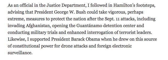 stefeich's tweet photo. "perhaps extreme": John Yoo puts himself on #extremismwatch https://t.co/dTDK7E3NeO https://t.co/fHRAIK9Yt2