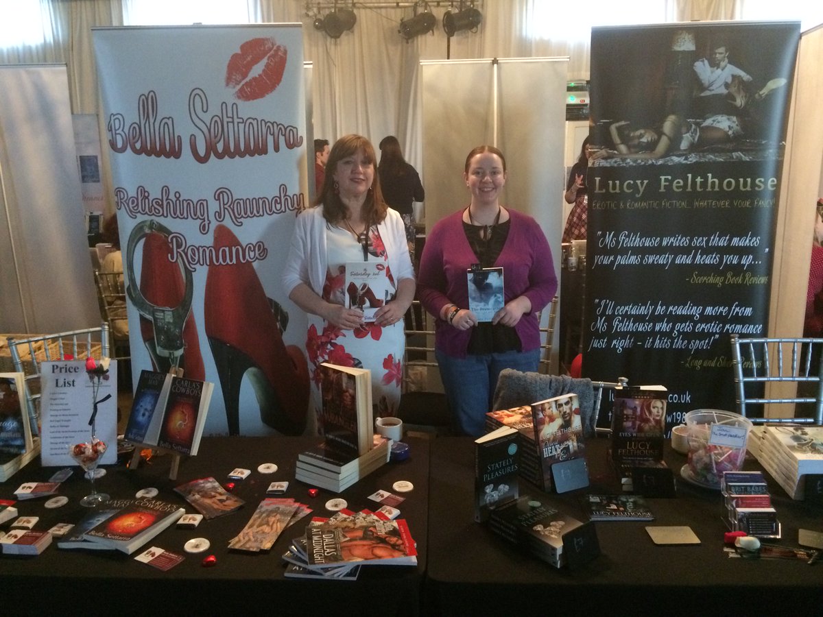 cw1985's tweet image. Myself &amp;amp; @Bellasettarra showing off our books at @WMVBSAB on Saturday. It was a great day - thanks to everyone that stopped by my table! &amp;lt;3