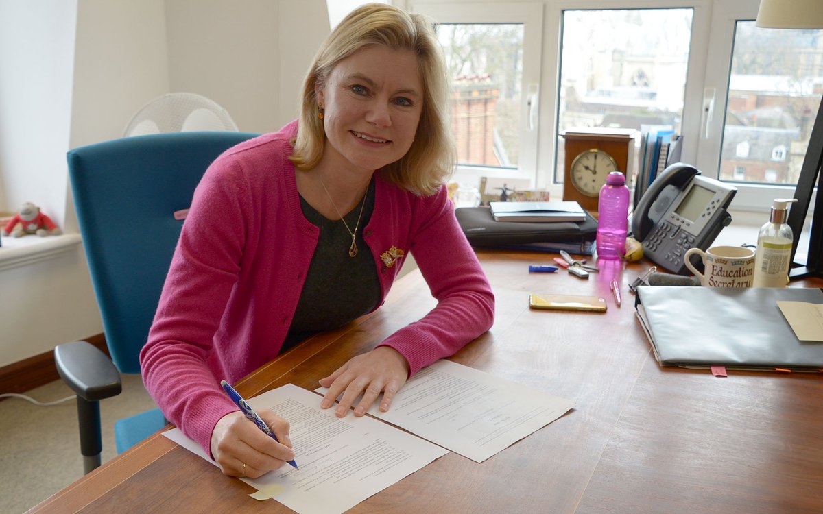 .<a href="/JustineGreening/">Justine Greening</a> signing private-sector #GenderPayGap regulations, officially making it law! A key milestone to tackling gender inequality.