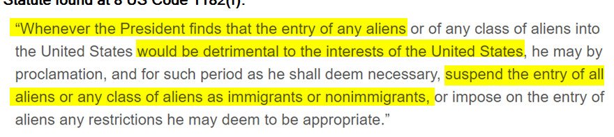 frankgaffney's tweet photo. Amidst all the legal maneuvering abt Trump’s immigration EO critics seem determined to ignore 1 key factor: The law is on the POTUS’s side. https://t.co/D8a29j6sLR