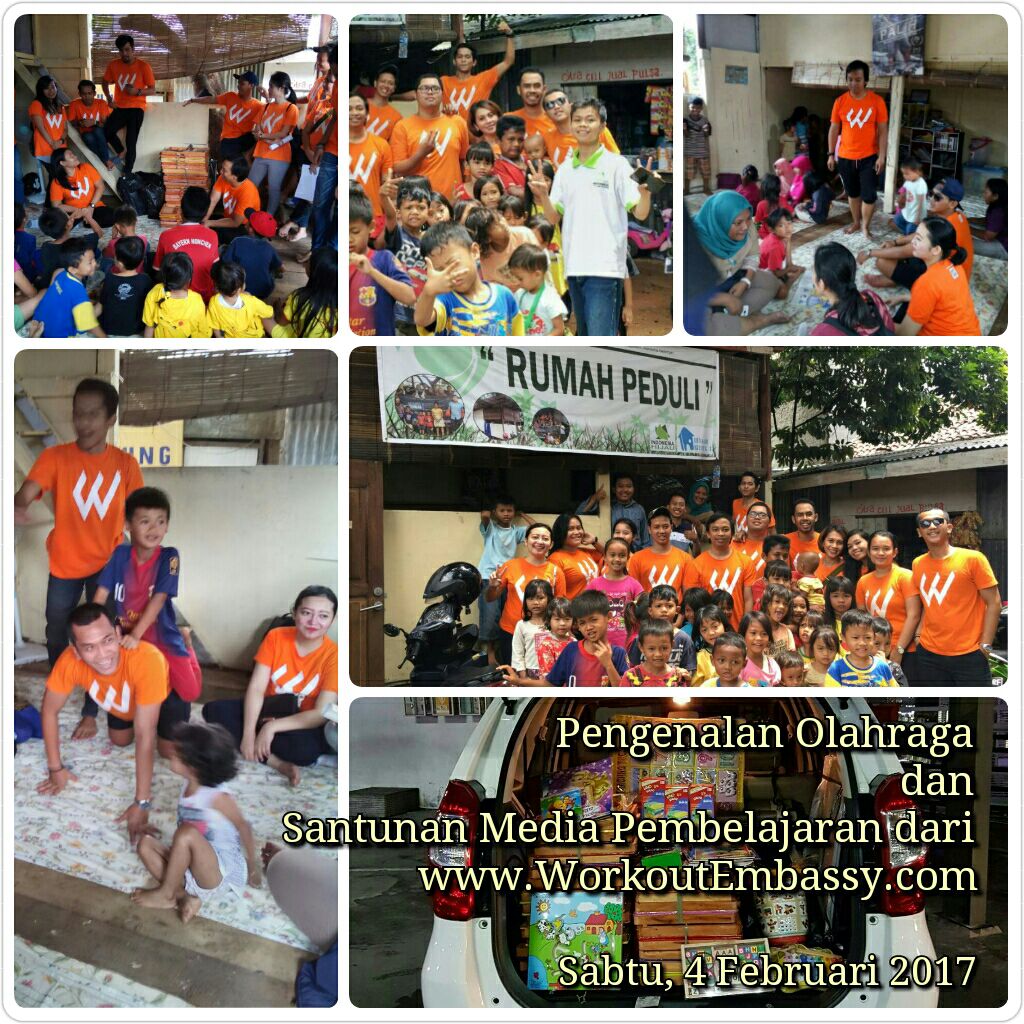 Alhamdulillah.
pengenalan olahraga &amp; santunan media pembelajaran dari kk yang super, berkah untuk semua.
#rumahpeduli #YayasanIndonesiaHijau